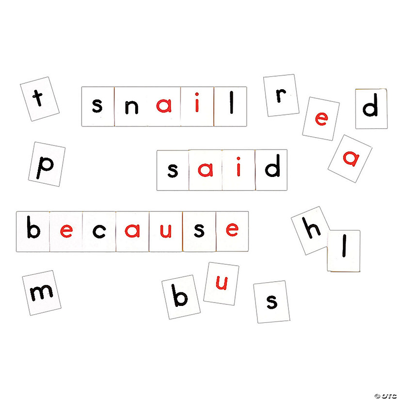 Primary Concepts Student Letter Tiles, 45 Pieces Image