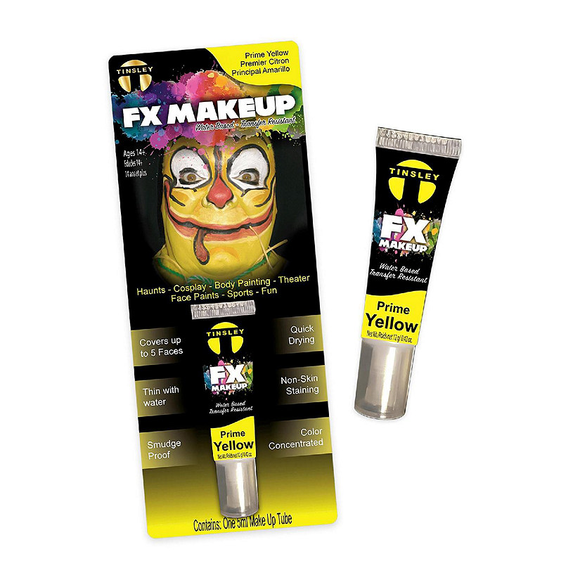 Prime Yellow Fx Makeup Costume Accessory Image