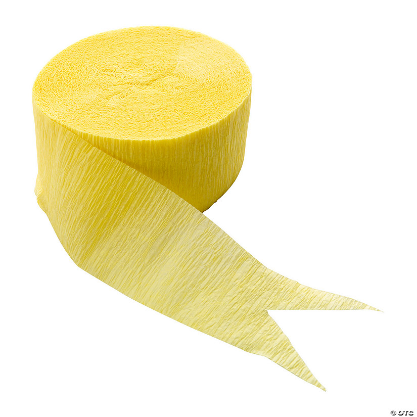Primrose Yellow Streamers