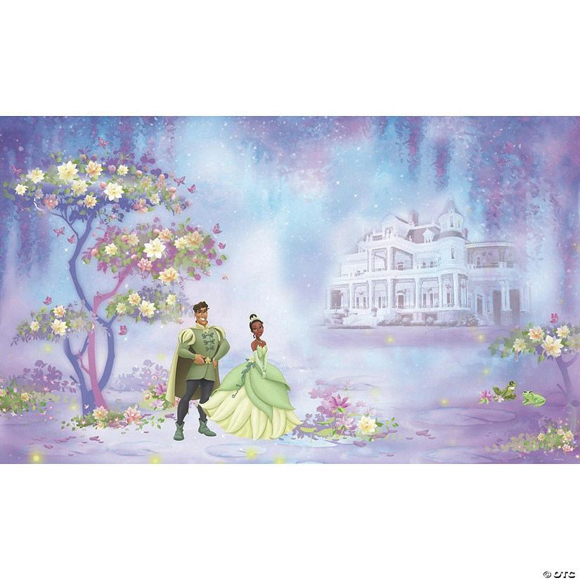 Princess &amp; Frog Prepasted Wallpaper Mural Image