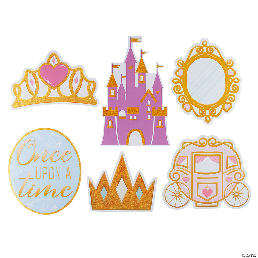 Princess Wall Cutouts - 6 Pc. Image