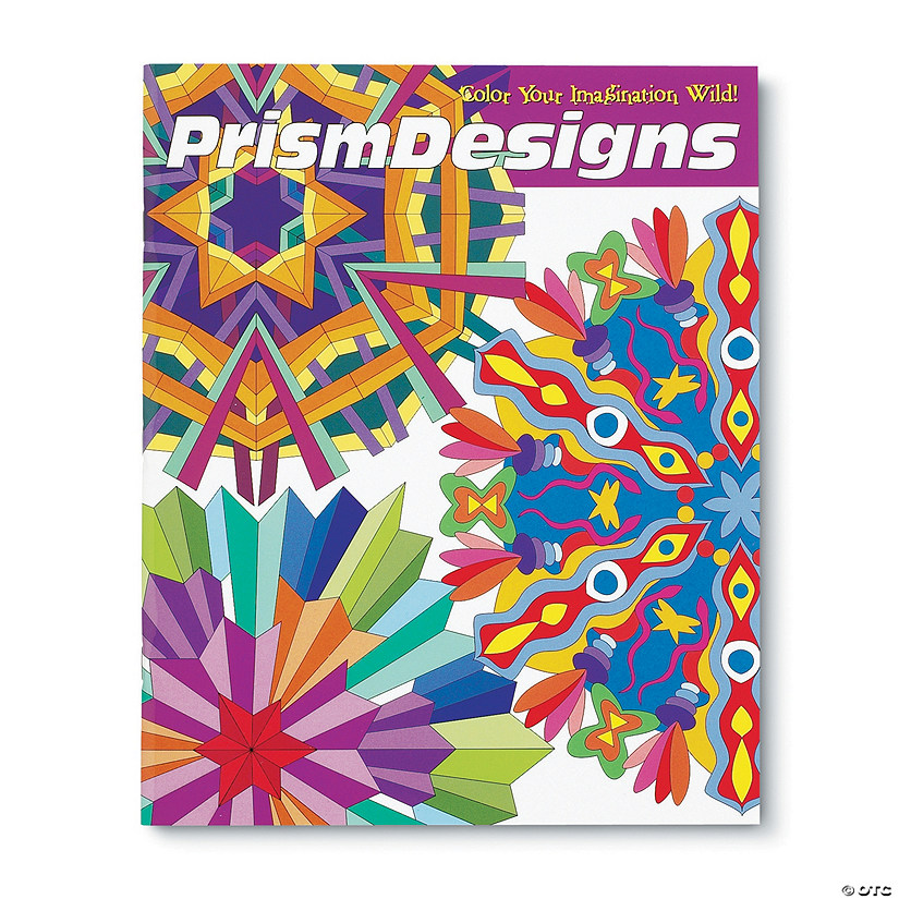 Prism Designs Coloring Book Image