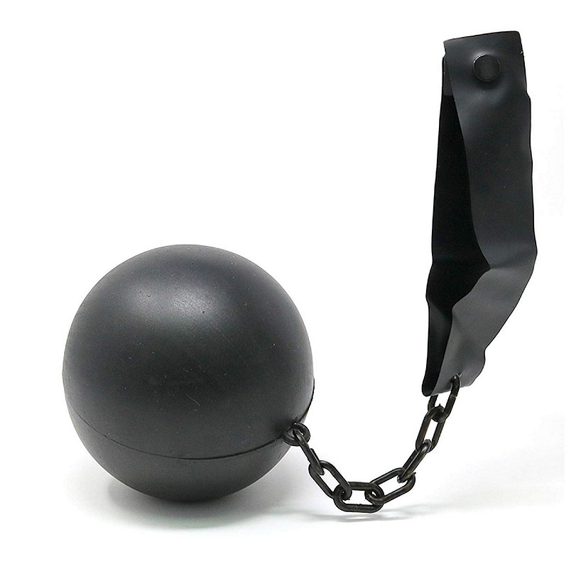 Prisoner Ball and Chain - Prisoner Costume Accessories Prop - 1 Piece Image
