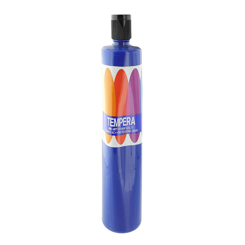 Pro Art Liquid Tempera Paint 16oz Phthalo Blue Image