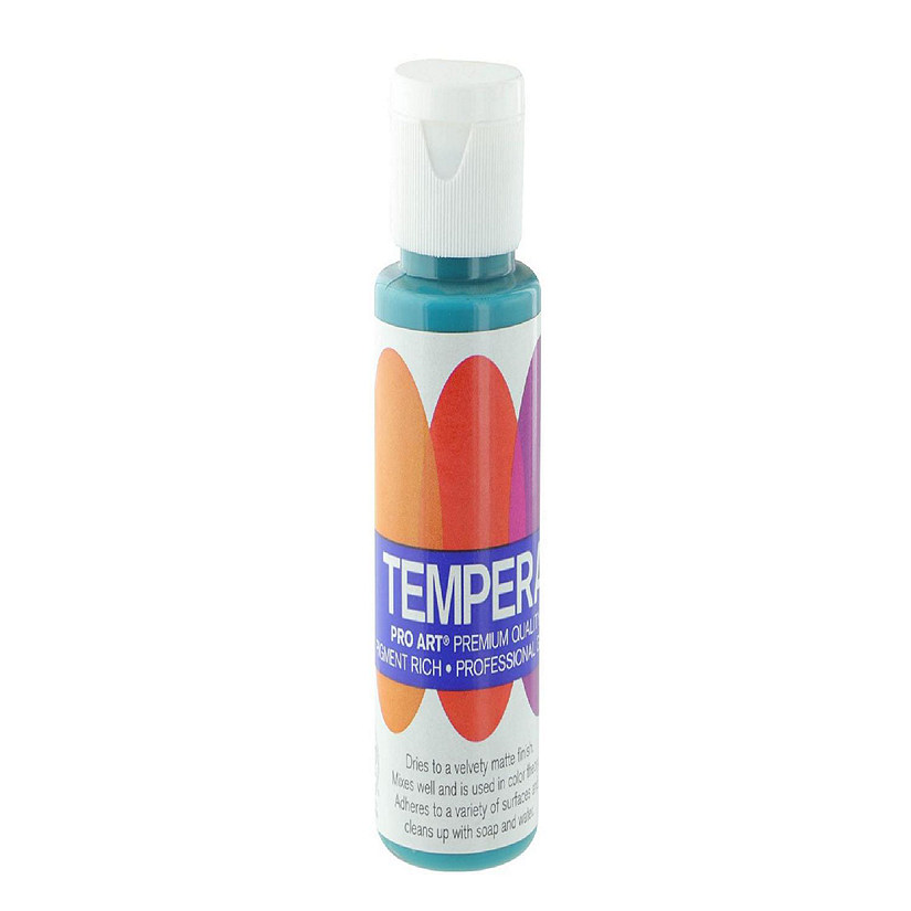 Pro Art Liquid Tempera Paint 2oz Turquoise
