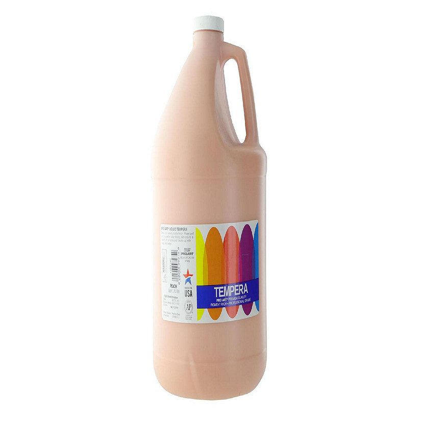 Pro Art Liquid Tempera Paint Gallon Peach Image