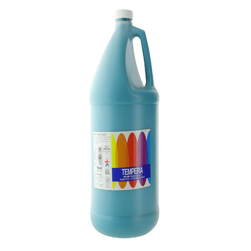 Pro Art Liquid Tempera Paint Gallon Turquoise Image