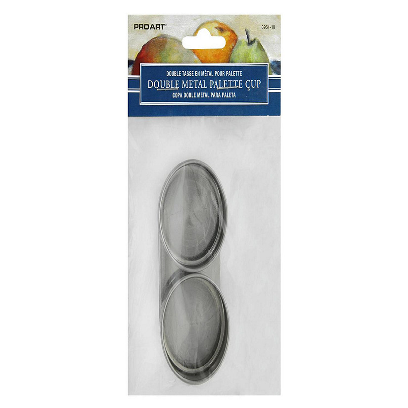 Pro Art Metal Palette Cup Double Image