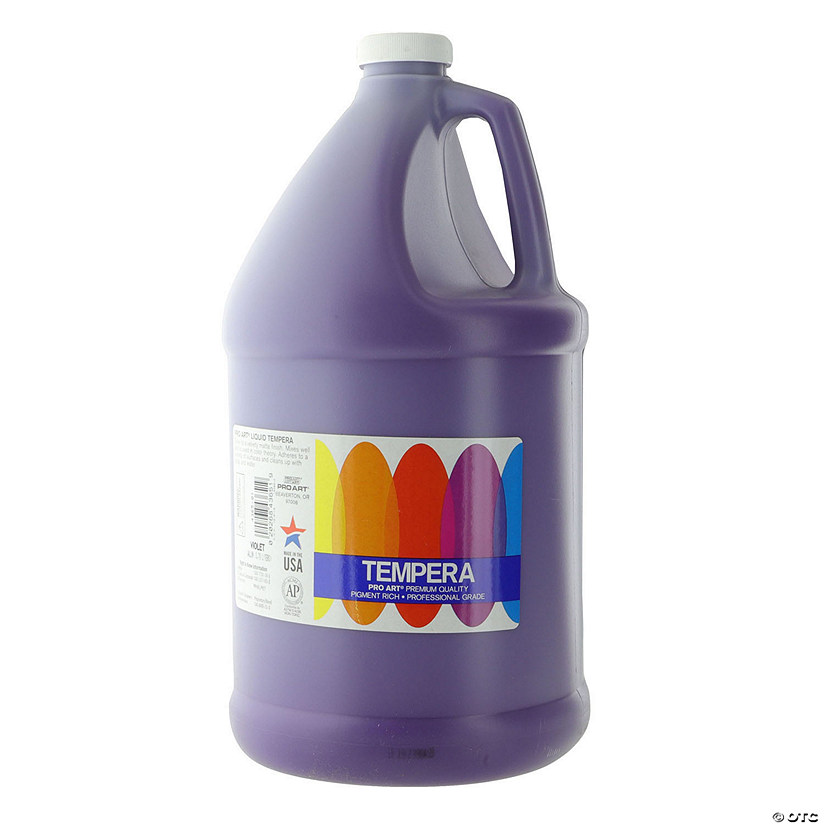 Pro Art Tempera Liquid Paint Gallon Violet