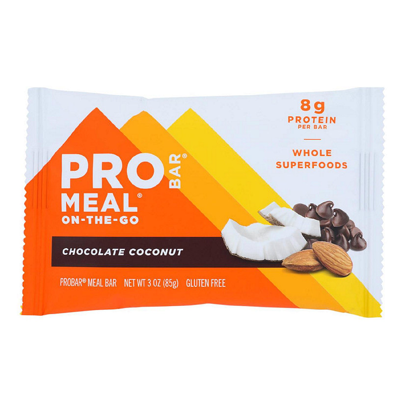 Probar Organic Chocolate Coconut Bar - Case of 12 - 3 oz Image