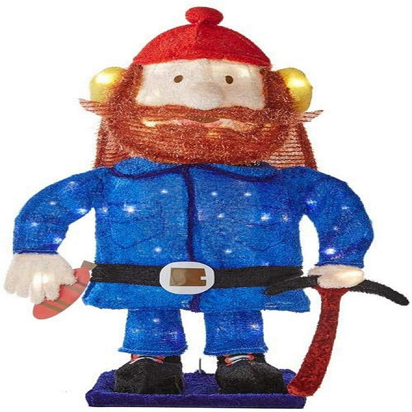 ProductWorks Rudolph Pre-Lit 40 LED Lights Outdoor Holiday Yard Display- Yukon Cornelius- 24 Image