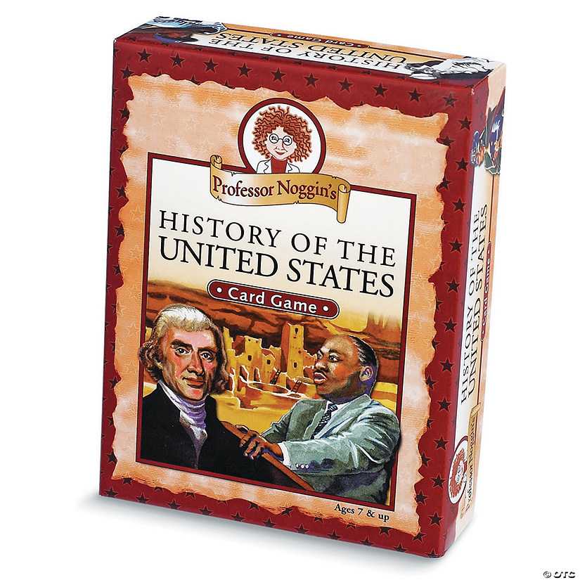Professor Noggin's History of the United States Card Game Image