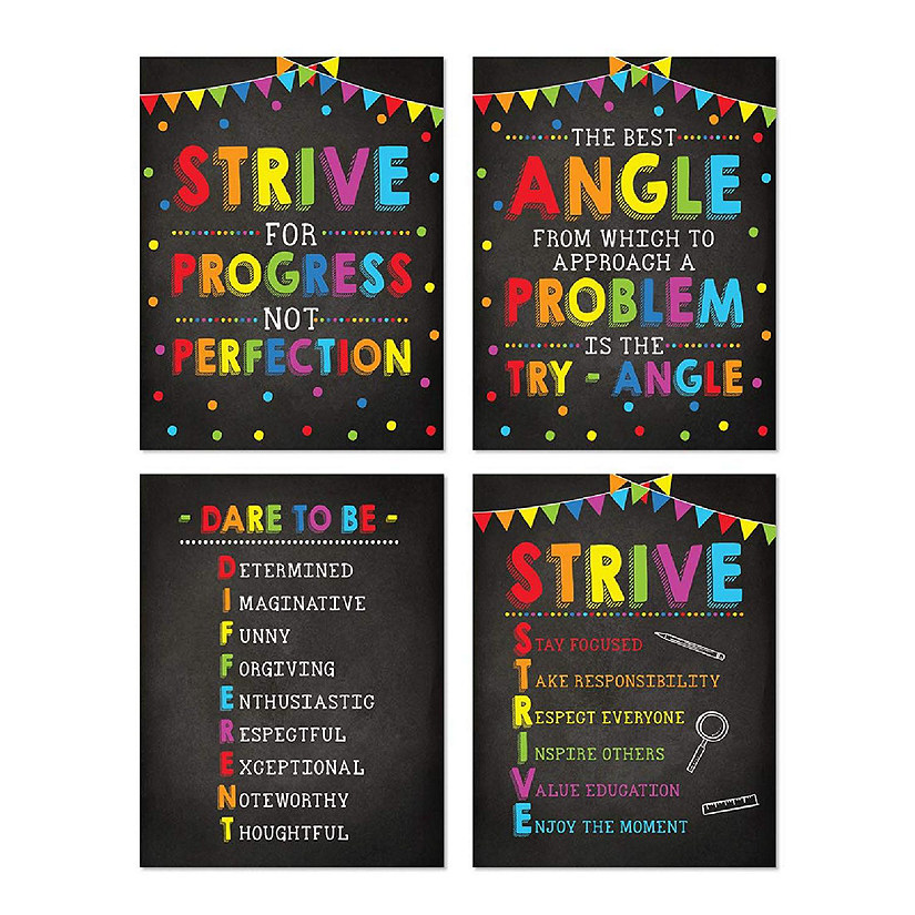 Progress Not Perfection 8.5x11in 4-Pack Image