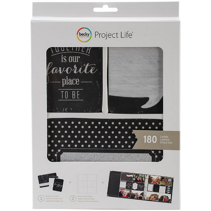 Project Life Card Kit 180/Pkg-Good Times Image