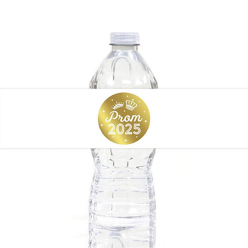 Prom Night Labels Gold, 20 Pack Image