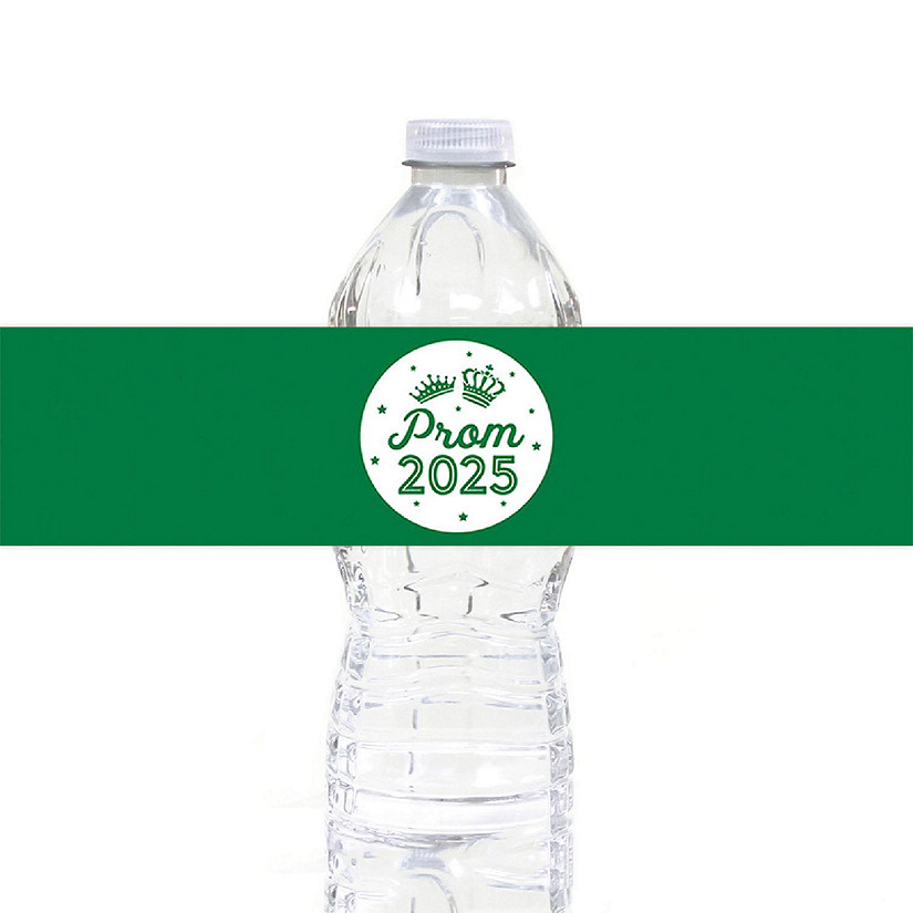 Prom Night Labels Green, 20 Pack Image