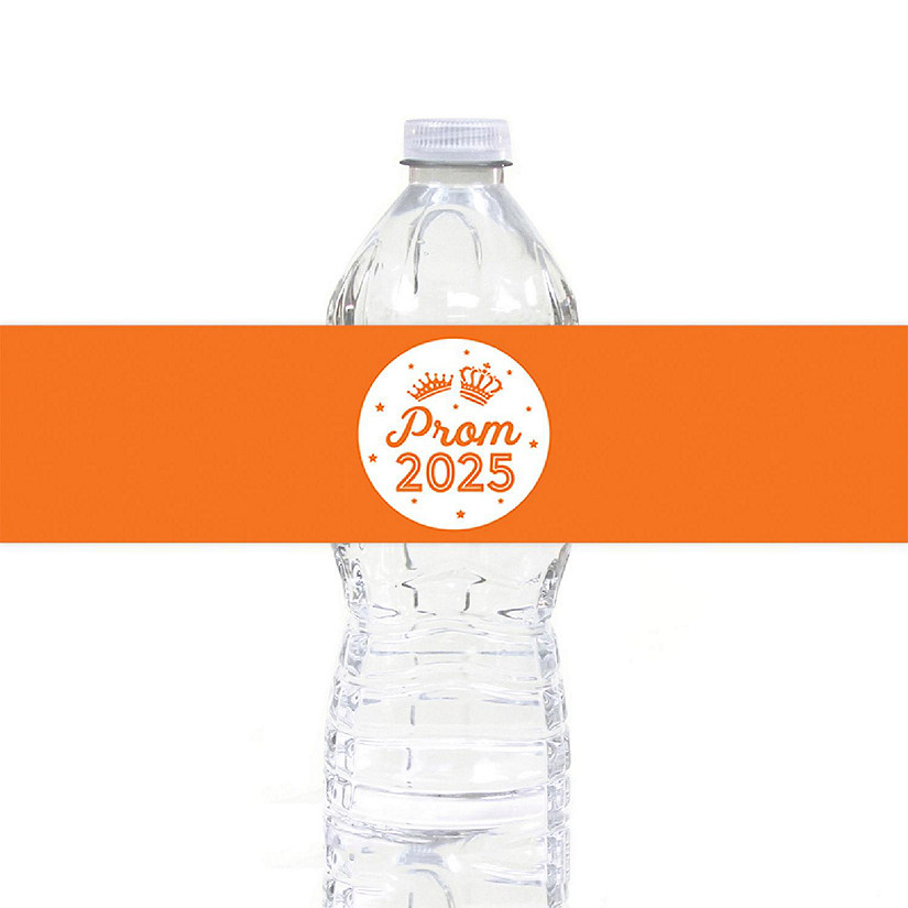 Prom Night Labels Orange, 20 Pack Image