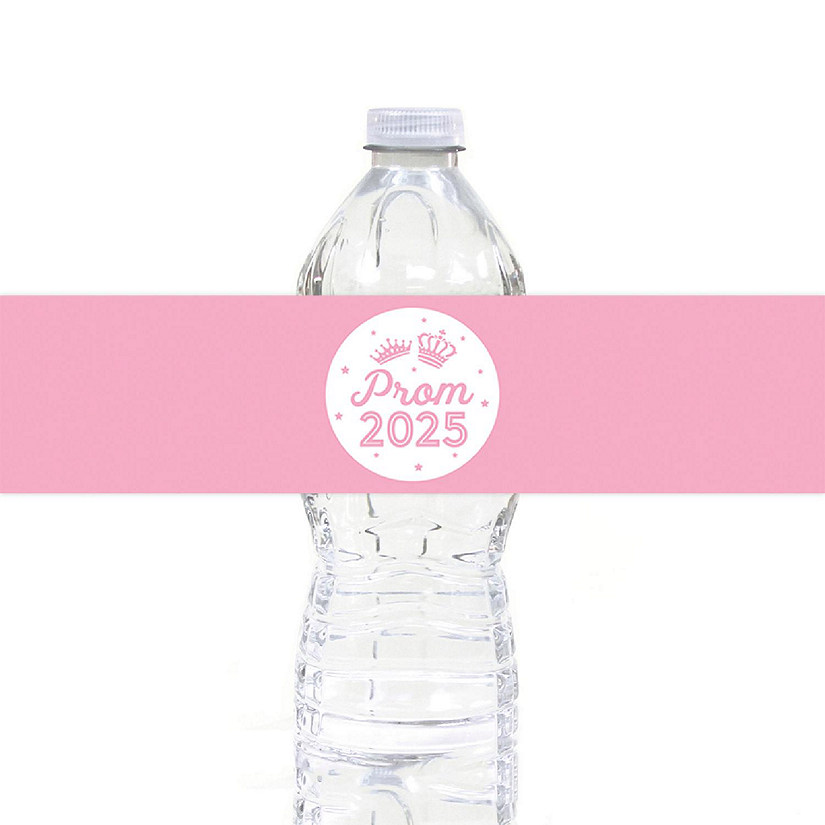 Prom Night Labels Pink, 20 Pack Image