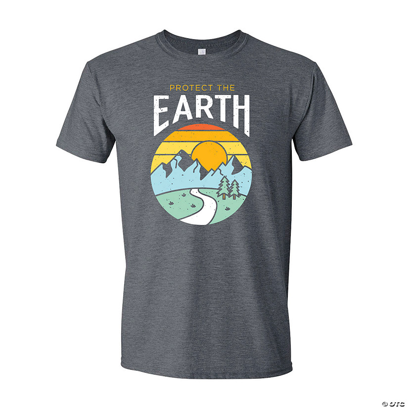 Protect the Earth Adult&#8217;s T-Shirt Image