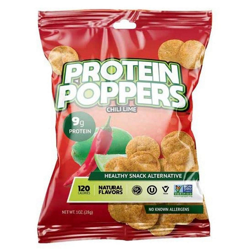 Protein Poppers - Protein Popr Chile Lime - Case of 60-1 OZ Image