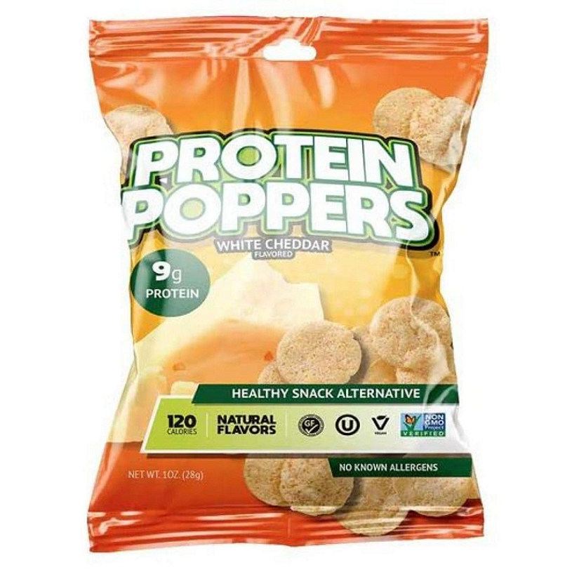 Protein Poppers - Protein Popr White Cheddar - Case of 60-1 OZ Image