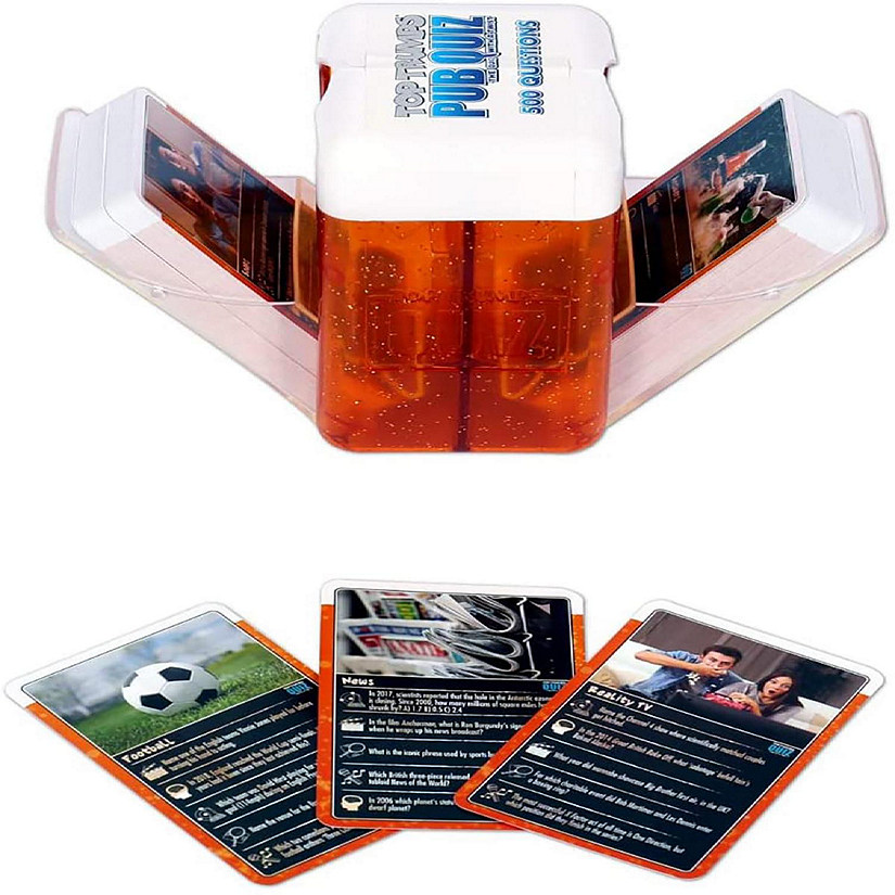 Pub Top Trumps Quiz With A Twist Card Game Oriental Trading