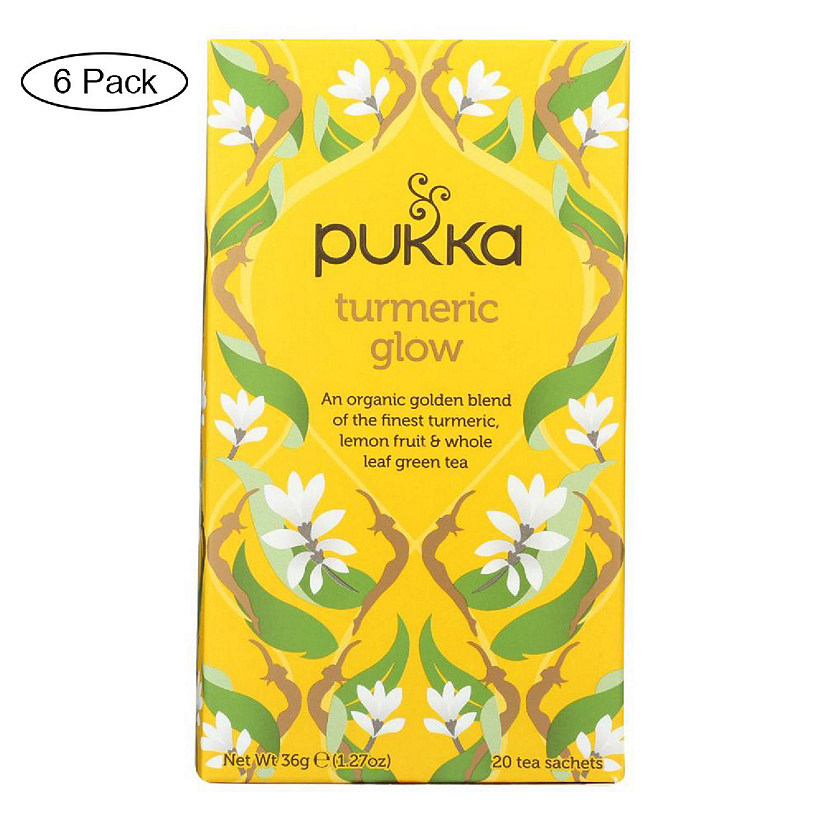 Pukka Organic Herbal Tea Turmeric Glow | Oriental Trading