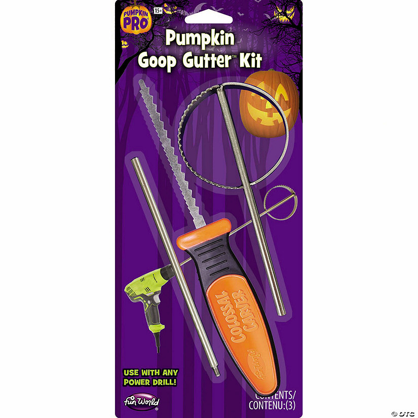 Pumpkin Carving Goop Gutter Tool Kit Image
