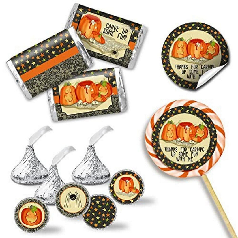 Pumpkin Carving Sticker Bundle 429pc. by AmandaCreation Image