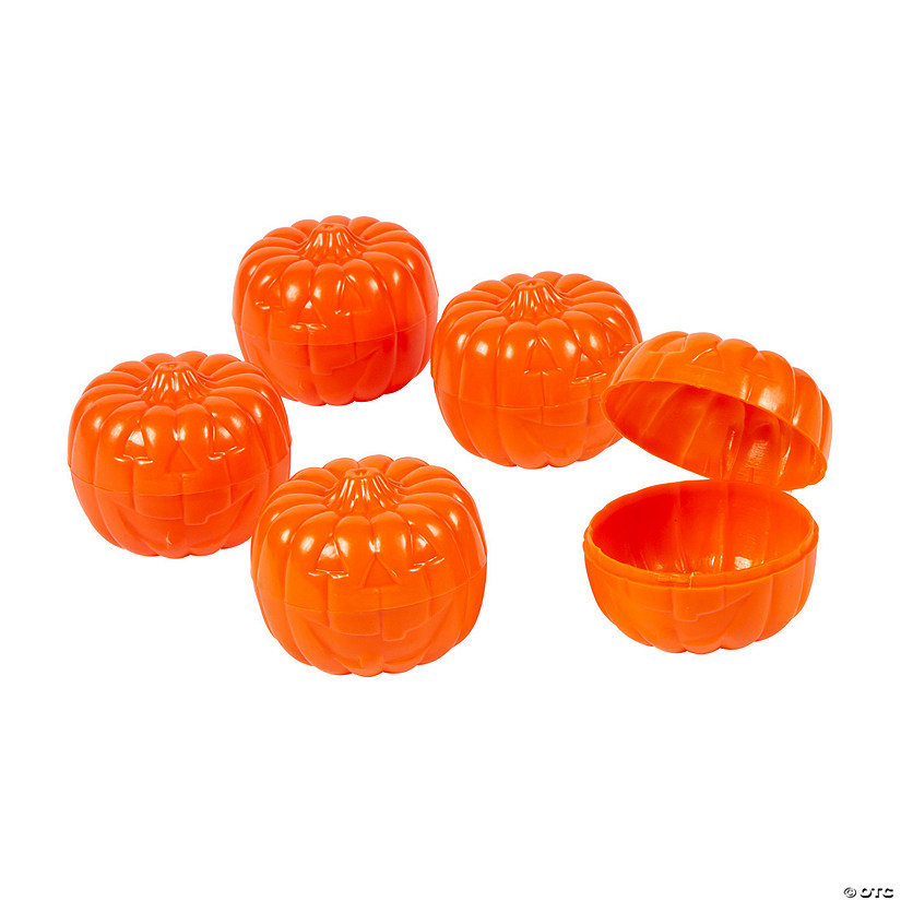Pumpkin Containers 24 Pc. Oriental Trading