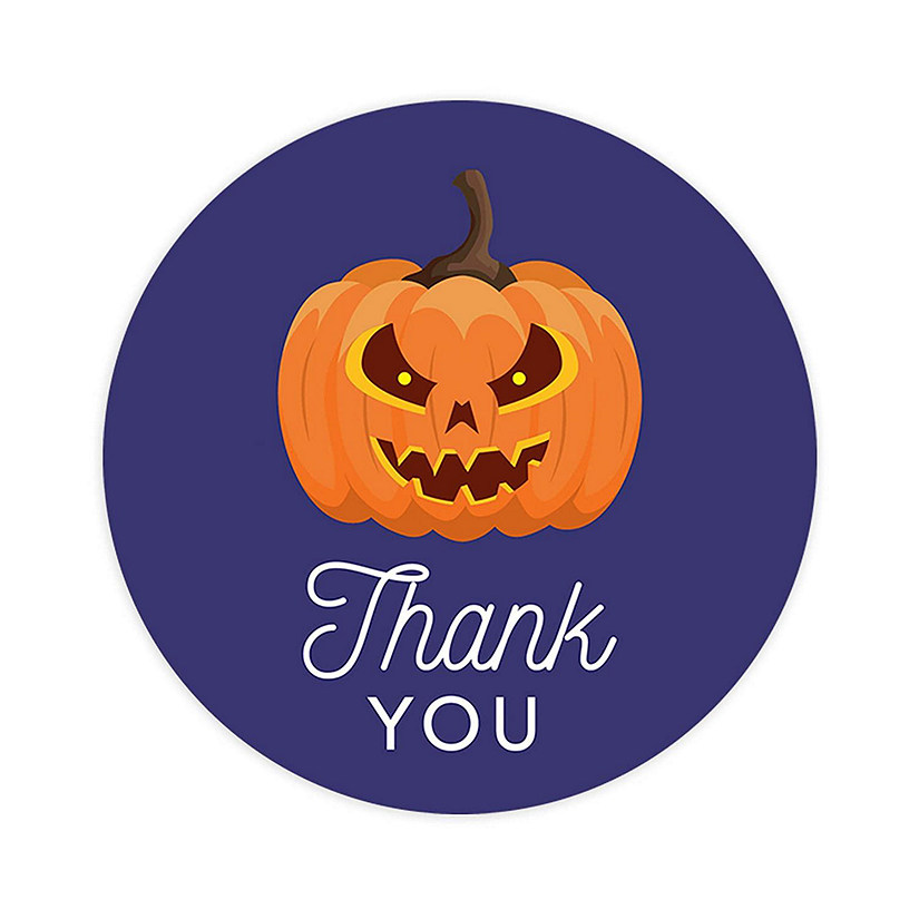 Pumpkin Face Halloween TY 2in 40pk Image