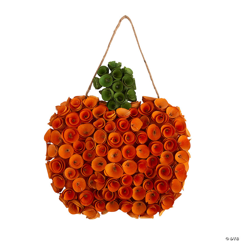 Pumpkin-Shaped Wreath Image