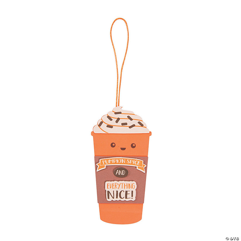 Pumpkin Spice Latte Sign Craft Kit Discontinued