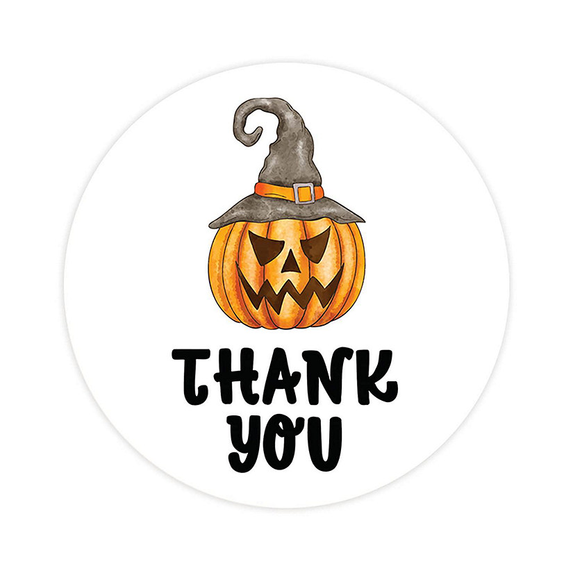 Pumpkin Witch Hat Halloween TY 2in 40pk Image