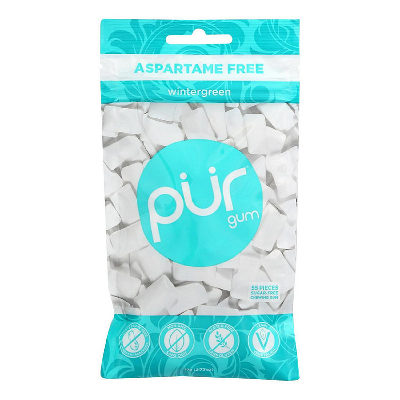 Pur Wintergreen Gum  - Case of 12 - 2.72 OZ Image