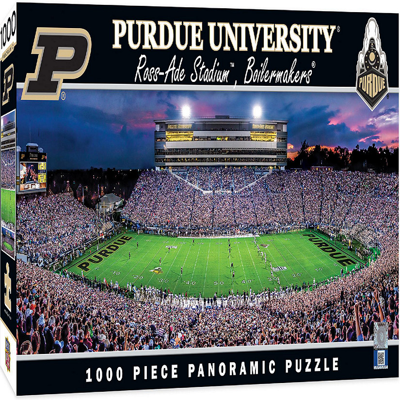 Purdue Boilermakers - 1000 Piece Panoramic Jigsaw Puzzle Image