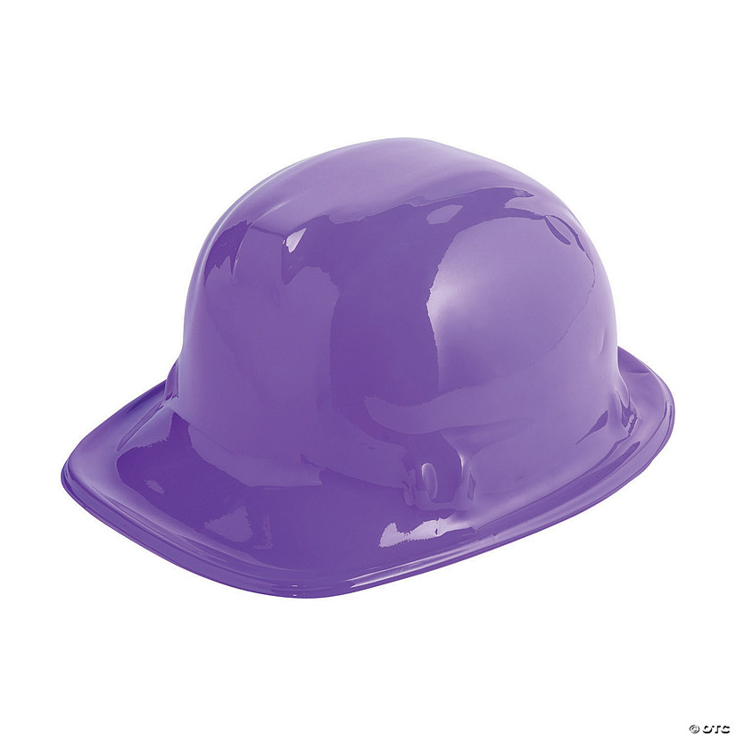 Purple Construction Hats - 12 Pc. Image