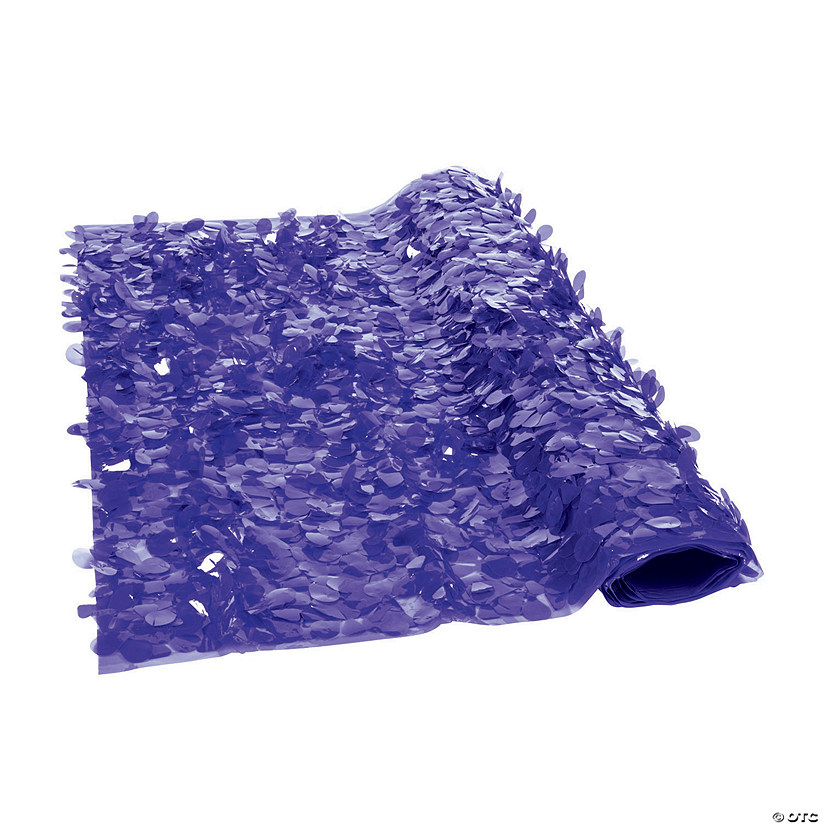 Purple Floral Sheeting Backdrop Image