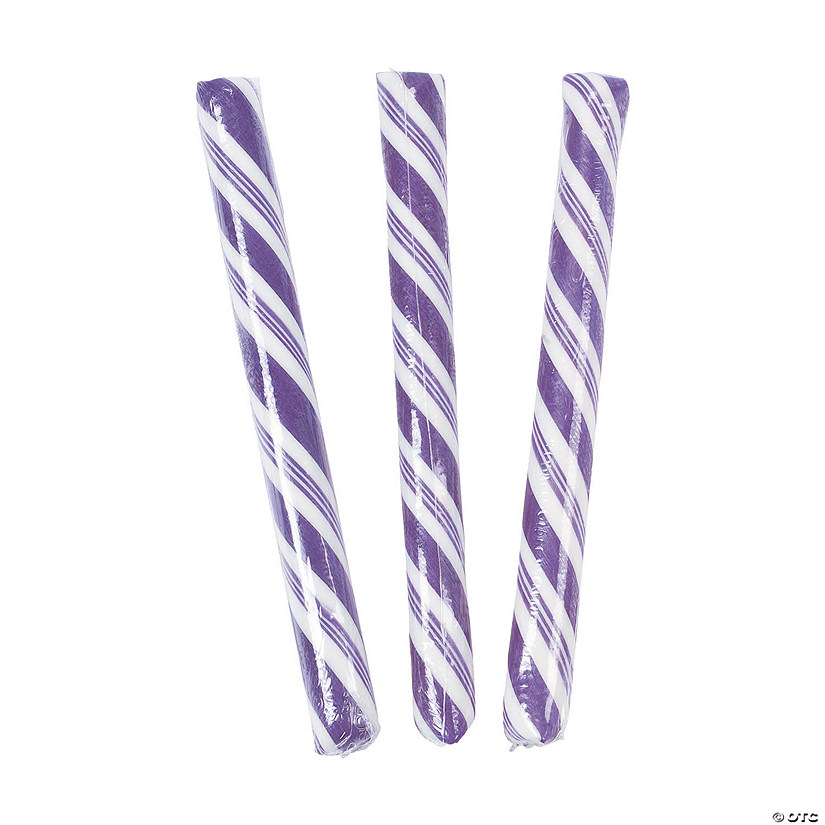 Purple Hard Candy Sticks - 80 Pc. Image
