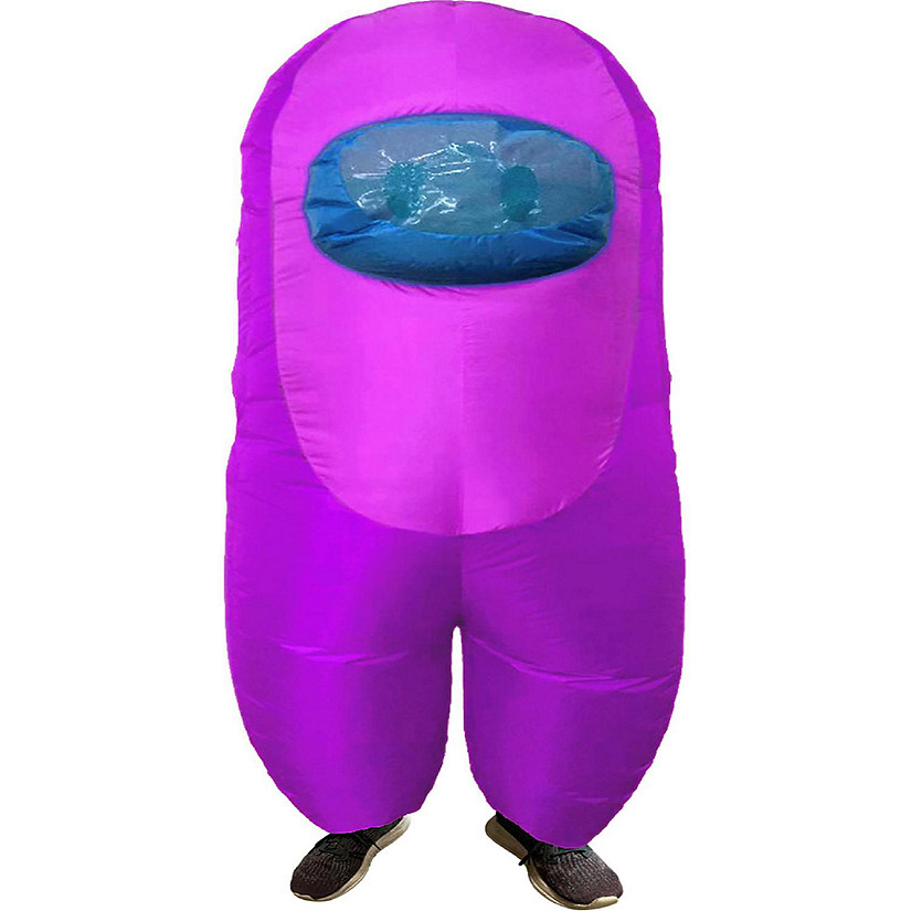 Purple Imposter Inflatable Adult Costume  Standard Image