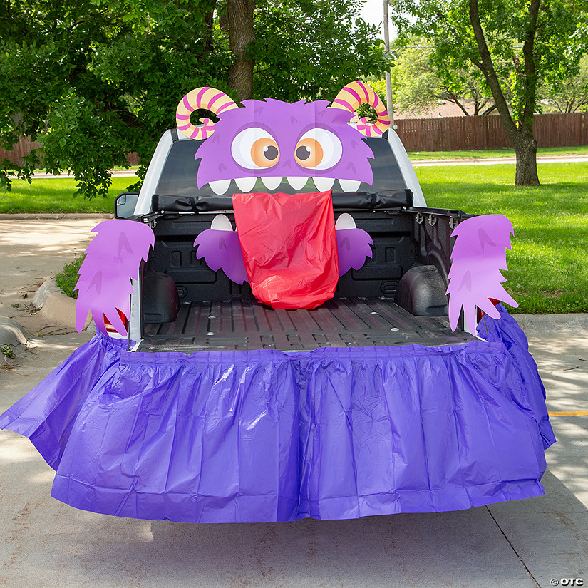 Purple Monster Trunk-or-Treat Decorating Kit - 8 Pc. Image