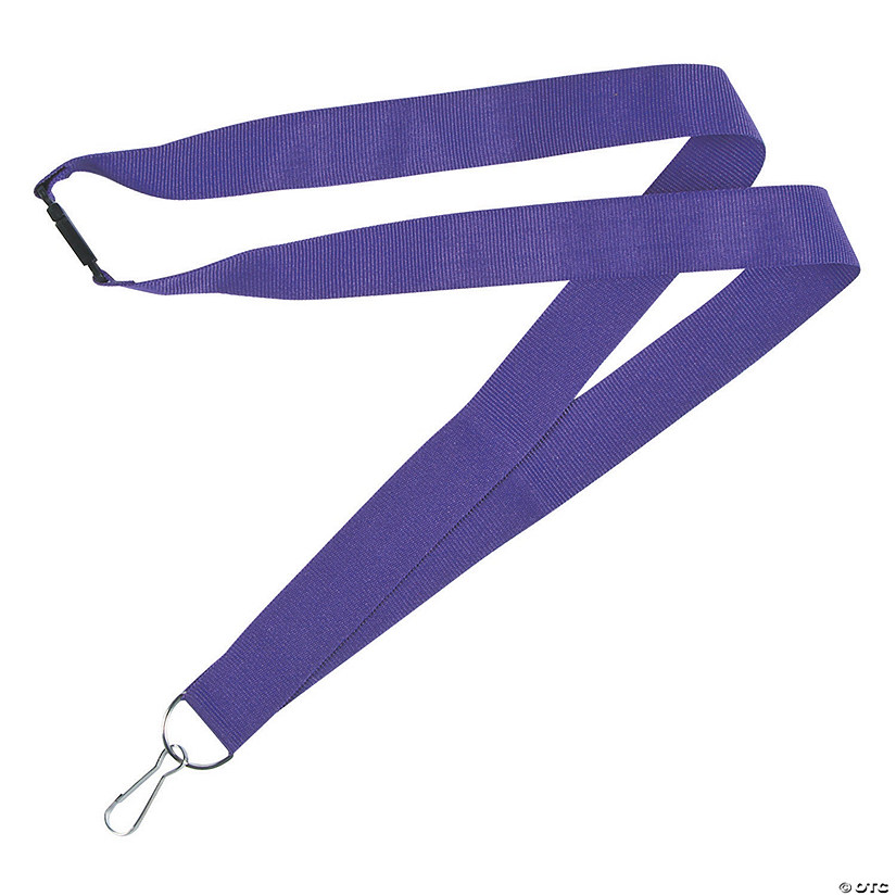 Purple Nylon Lanyards | Oriental Trading