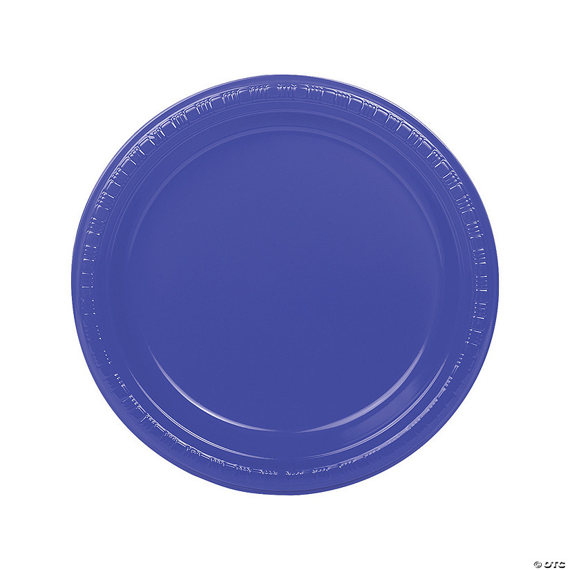 Purple Plastic Dinner Plates
