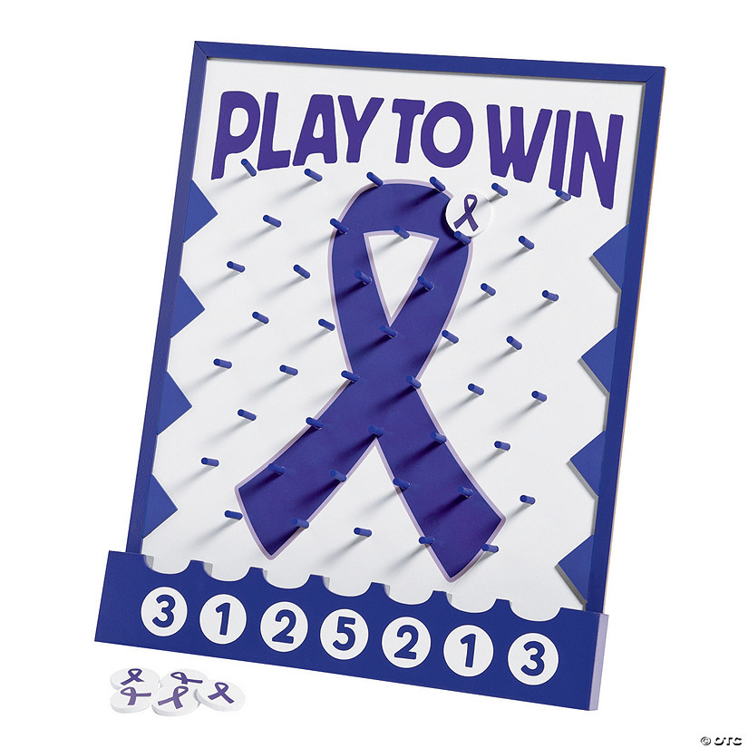 Purple Ribbon Disc Drop Game Discontinued