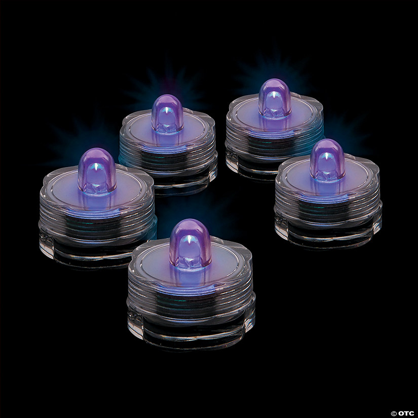Purple Submersible LED Lights Oriental Trading