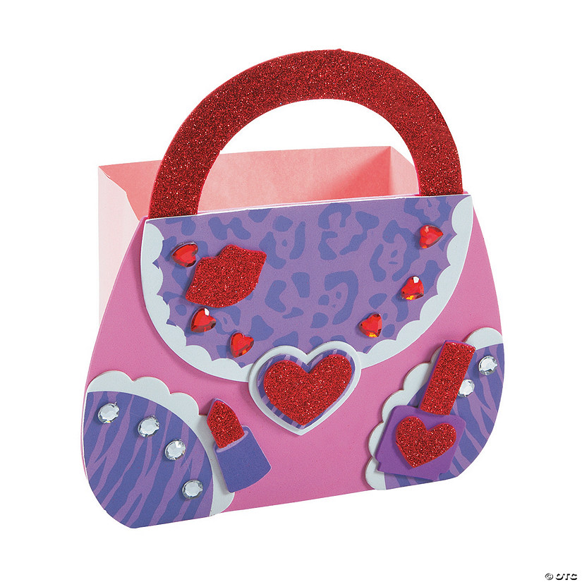 Purse Valentine Card Holder Craft Kit Discontinued