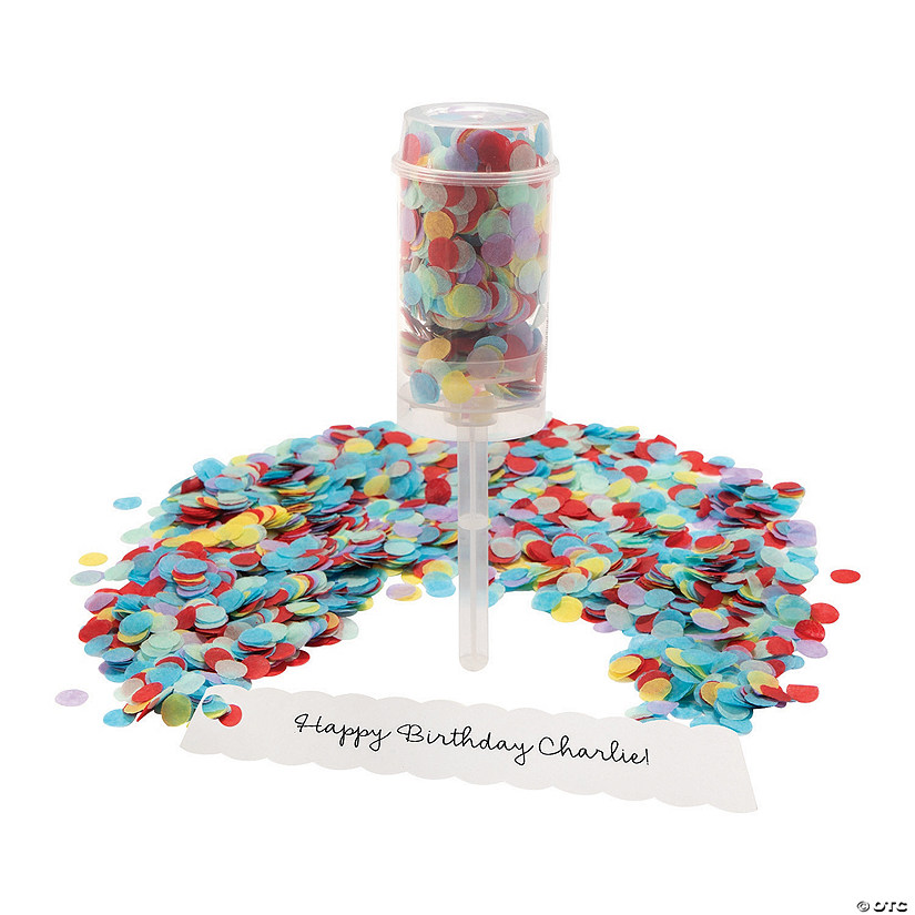 Push-Up Poppers with Message Inserts - 12 Pc. Image
