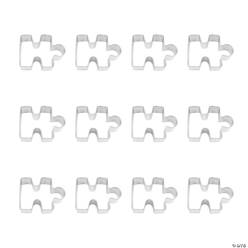 Puzzle Piece 3.25" Cookie Cutters Image
