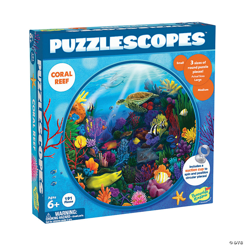 Puzzlescopes:  Coral Reef Image