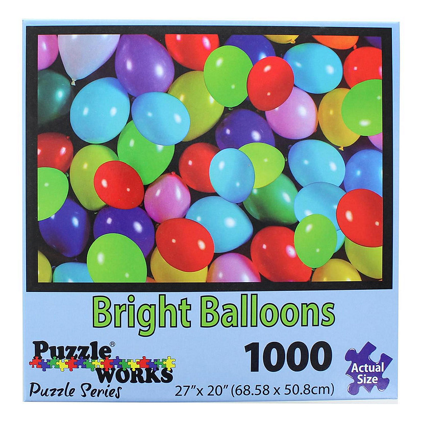 PuzzleWorks 1000 Piece Jigsaw Puzzle  Balloons Image